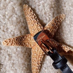 ⭐️a pre loved black calvin klein belt